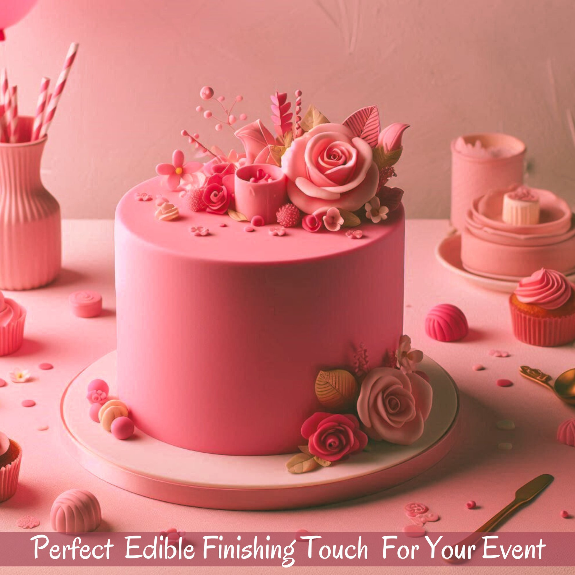 Confect Melon Pink Fondant | Edible Sugarpaste