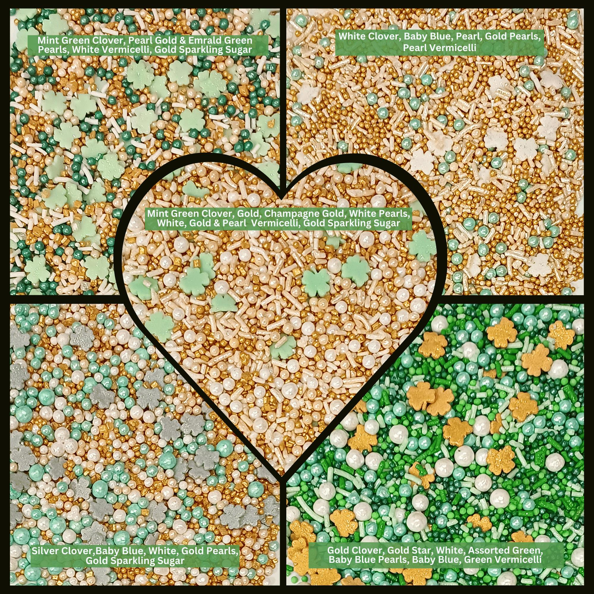Confect St. Patrick's Sprinkles Multipack 4