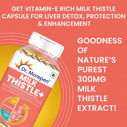 Dr Morpen Milk Thistle + Weight Gainer Combo
