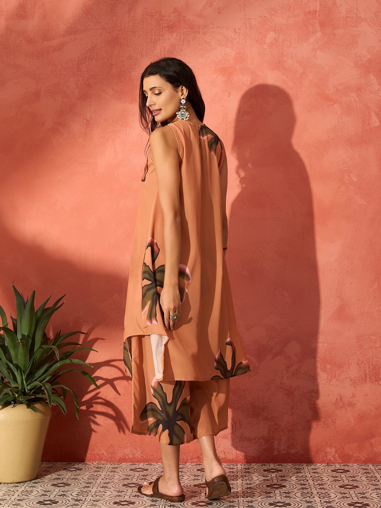 InWeave Faun Kurta Short Palazzo Set 