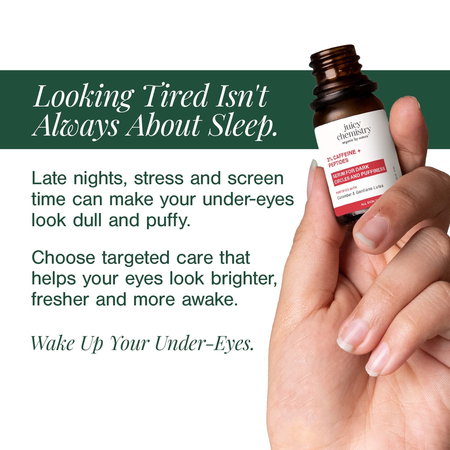 3% Caffeine + Peptides Eye Serum 