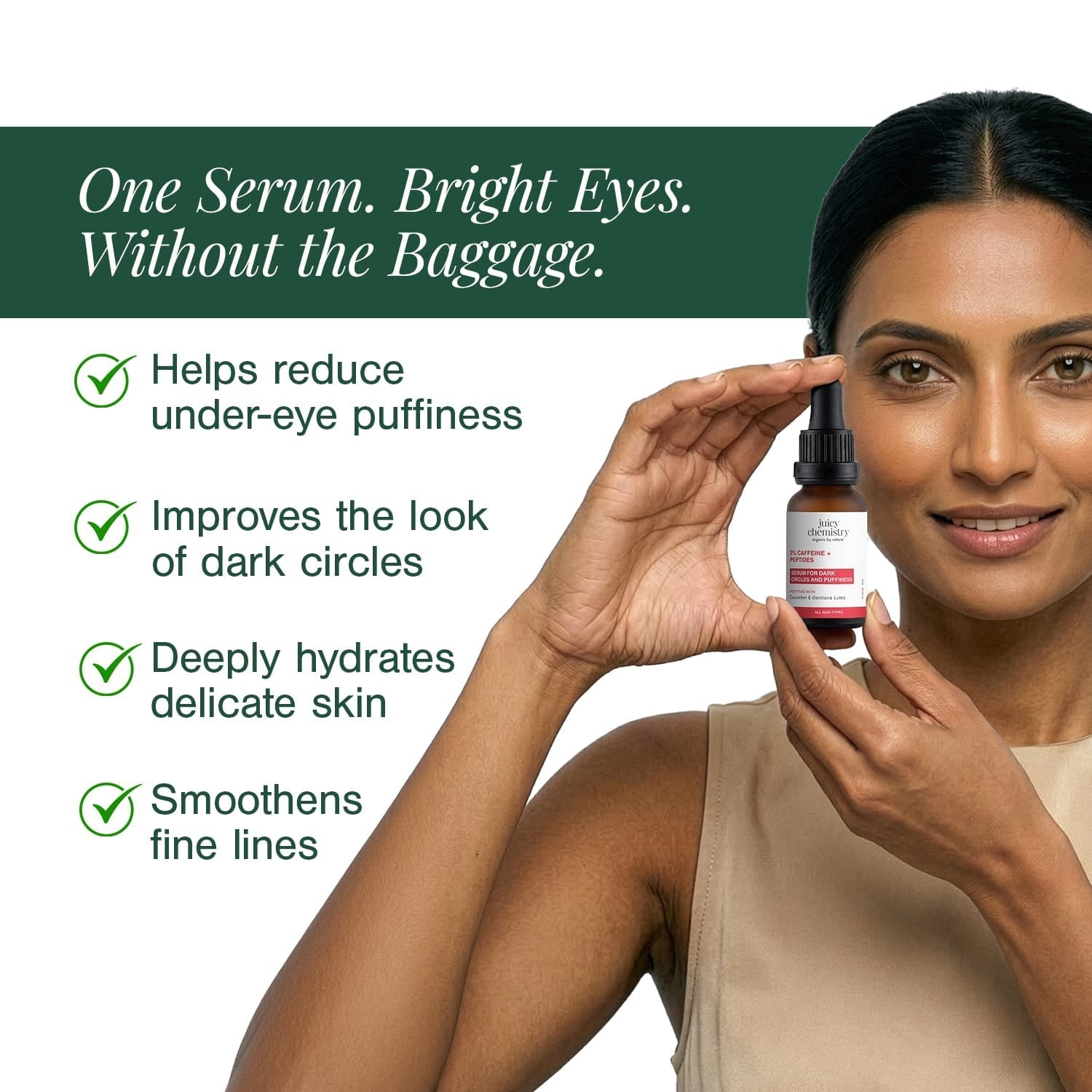 3% Caffeine + Peptides Eye Serum 