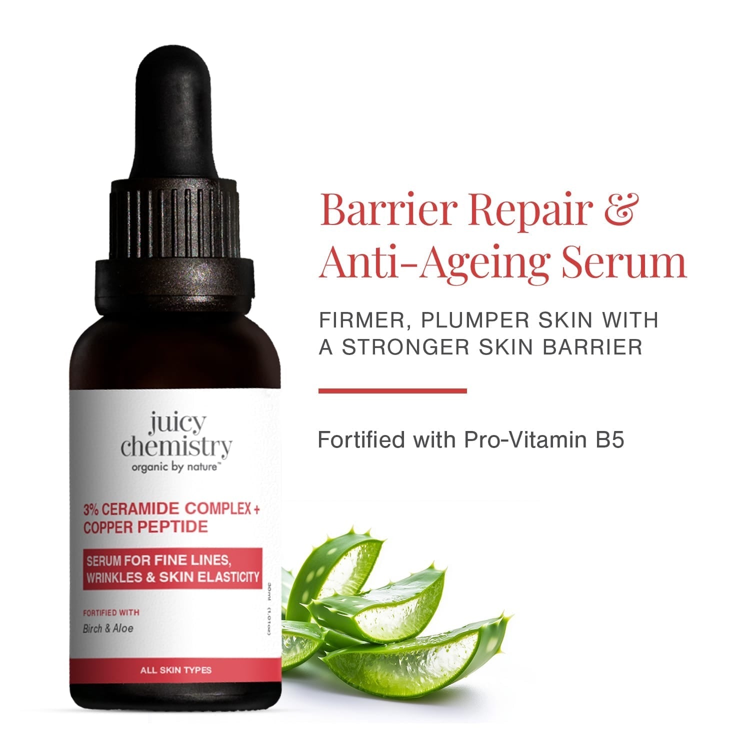 3% Ceramide Complex + Copper Peptide Face Serum 