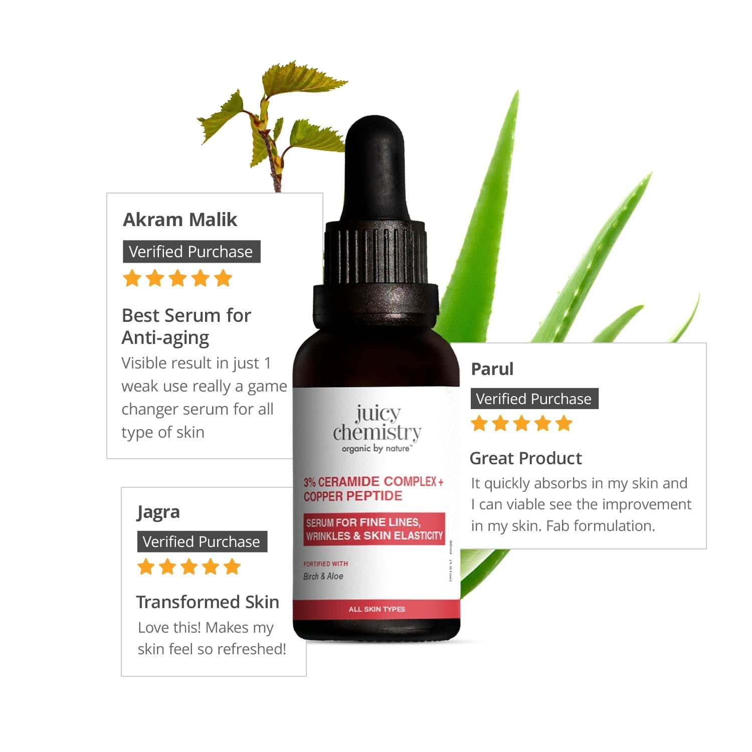 3% Ceramide Complex + Copper Peptide Face Serum 