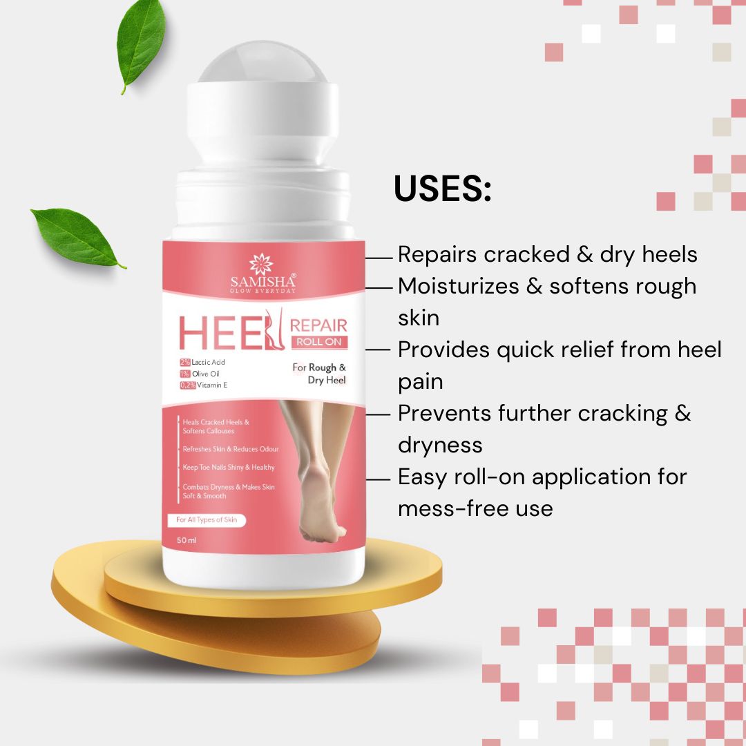 Samisha Foot Cream & Heel Repair Roll On