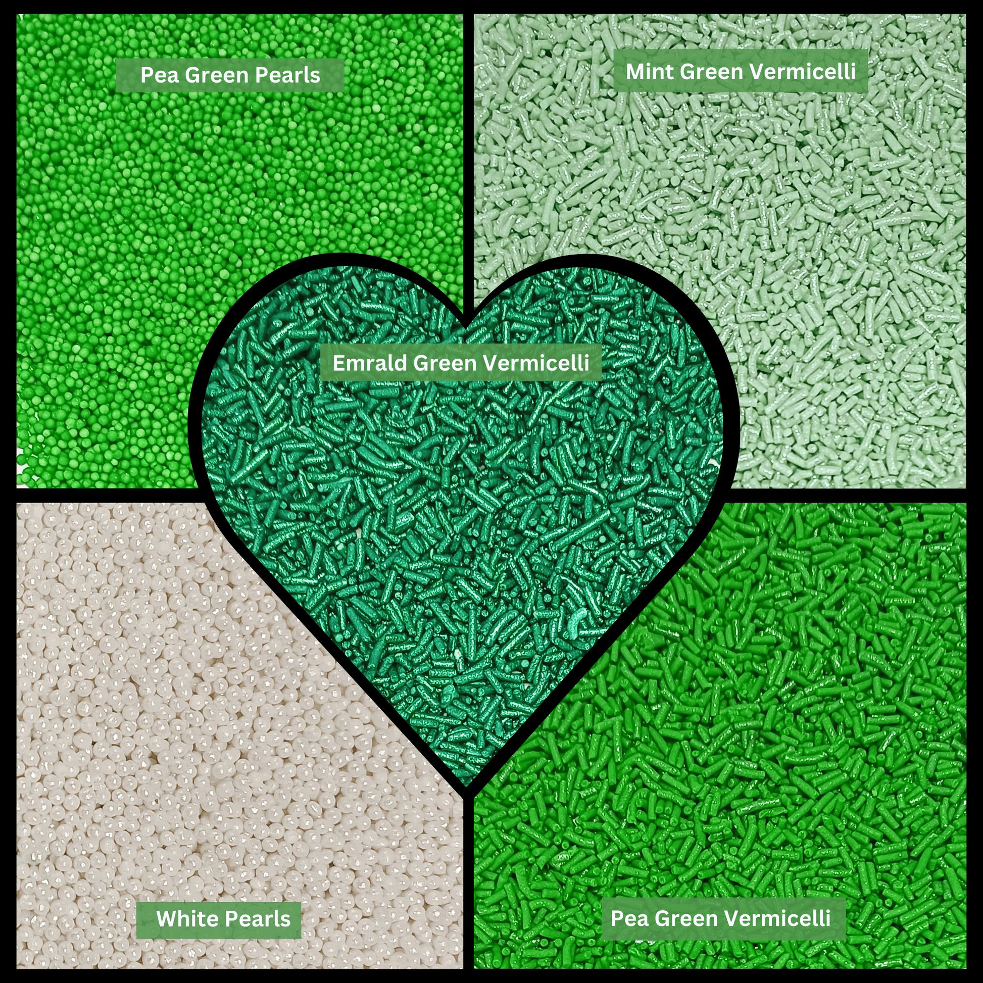 Confect St. Patrick's Sprinkles Multipack 2