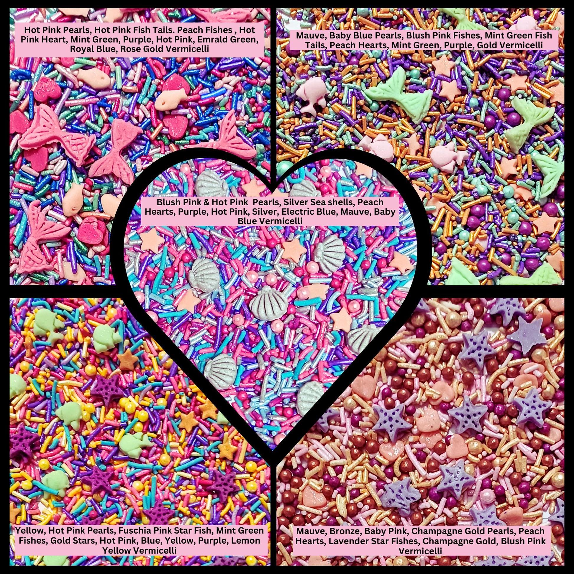 Confect Under the Sea Sprinkles for Decorations 02  Grab2Buy Confect Grab2Buy