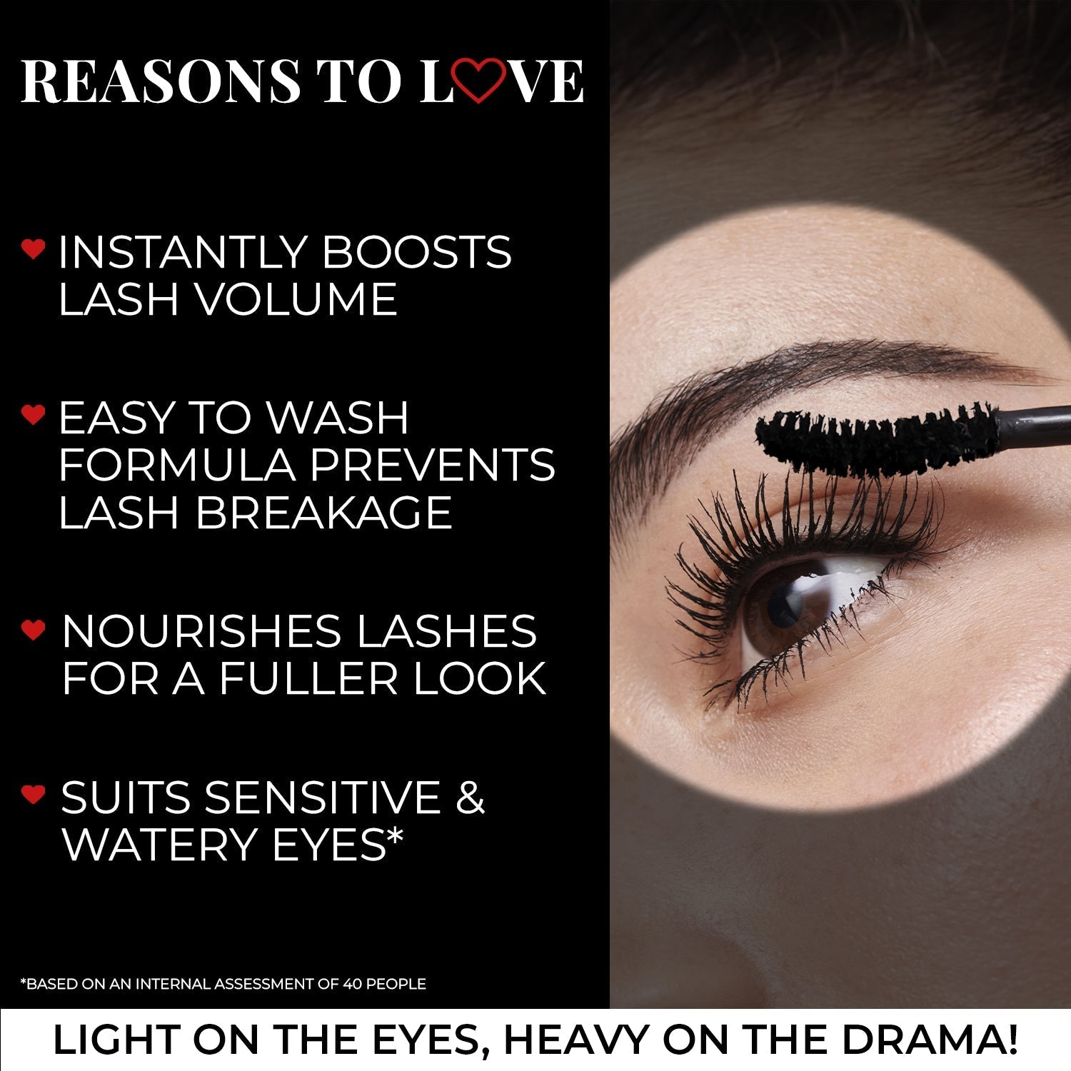 Serum-infused Volume Boost Mascara with Castor Oil and Coconut Oil 