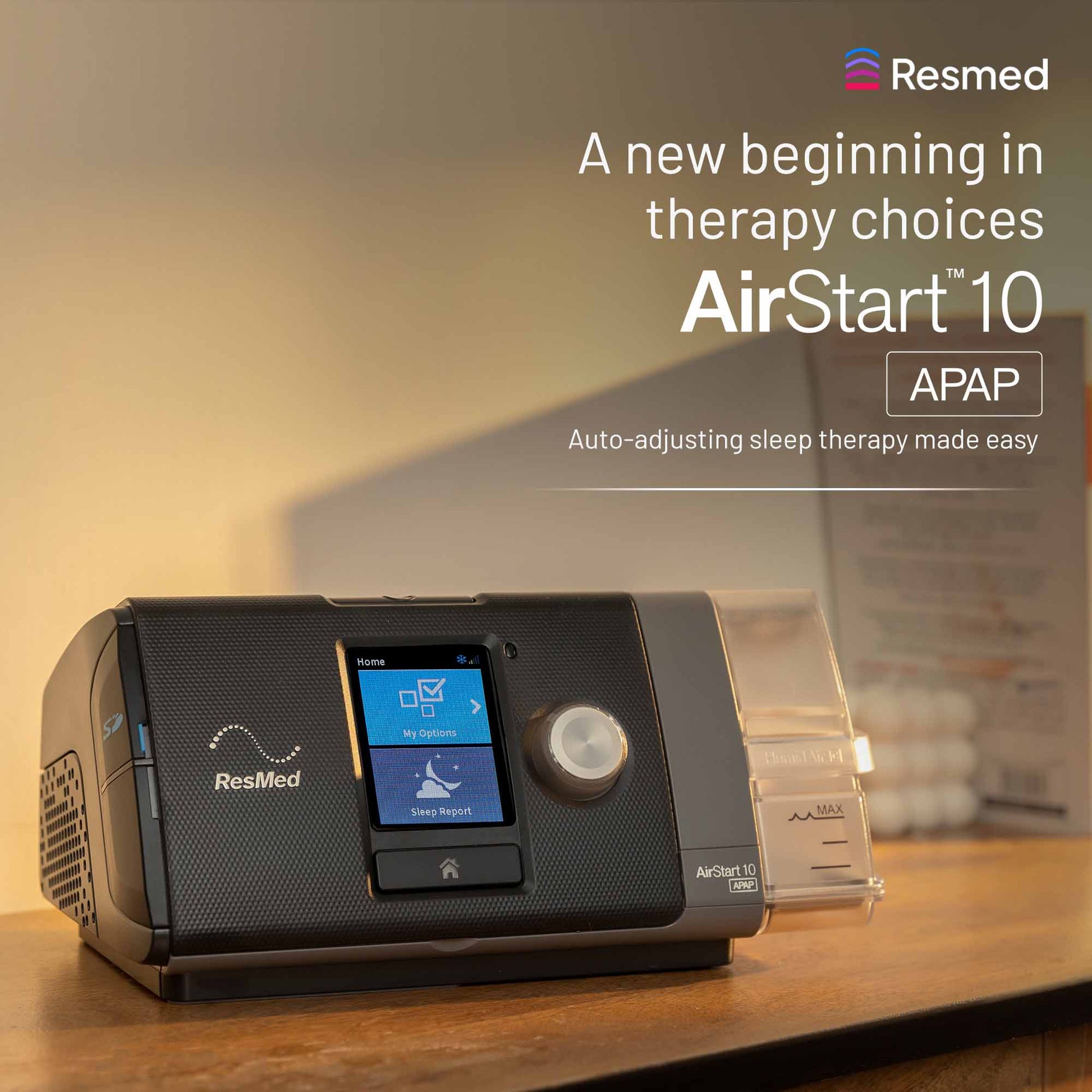 AirStart™ 10 APAP with humidification and tube 