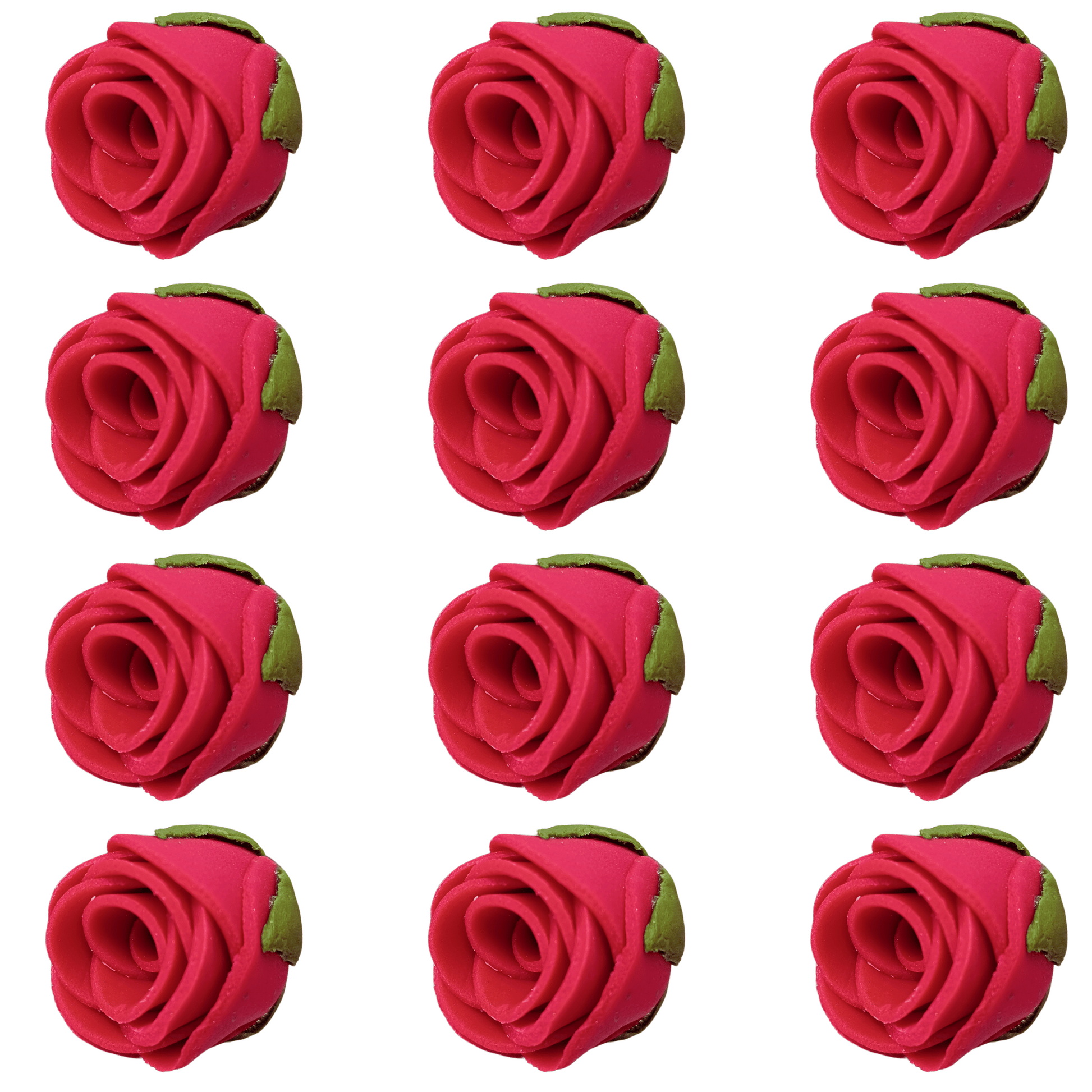 Confect Crimson Pink | Edible Sugar Roses Topper