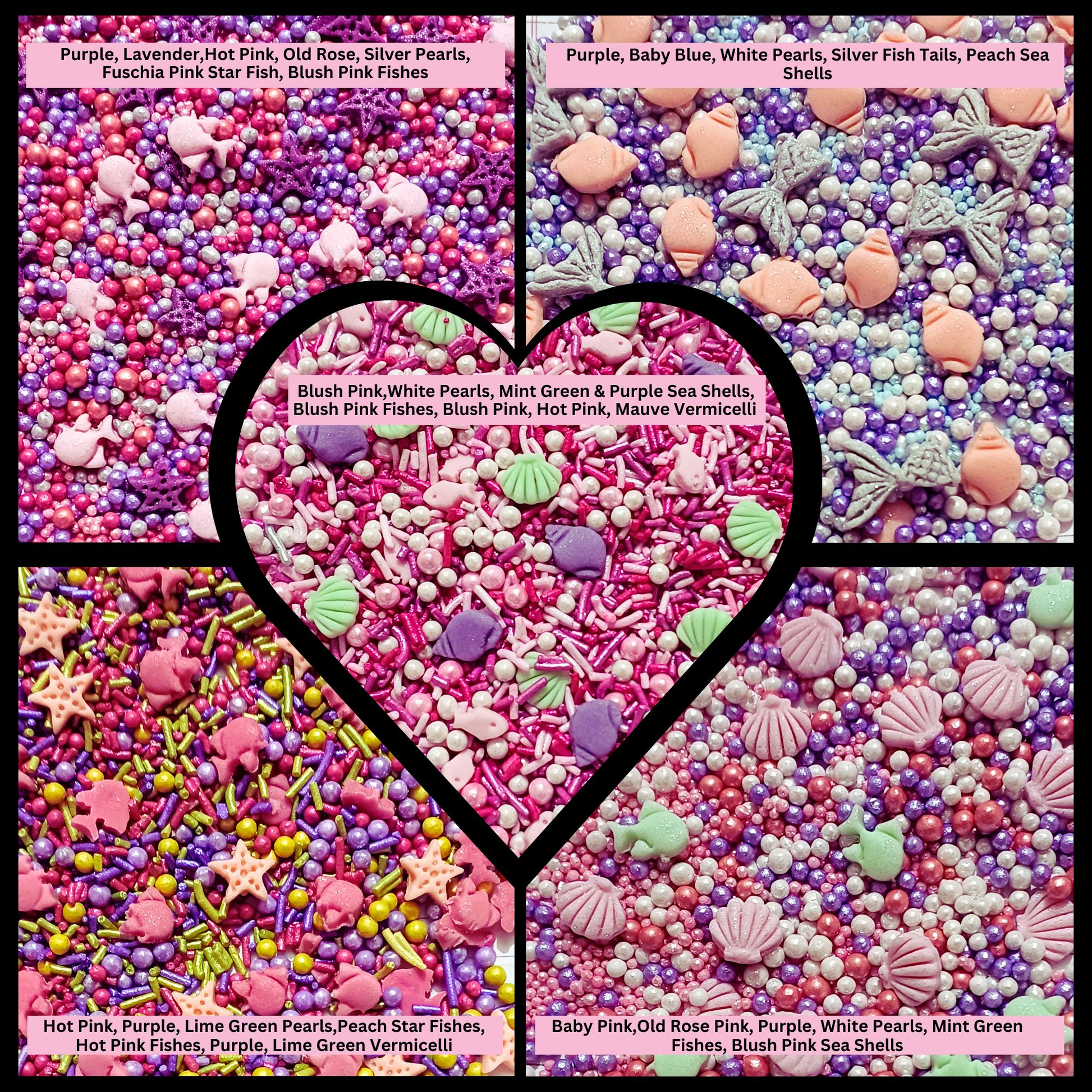 Confect Under the Sea Sprinkles for Decorations 09  Grab2Buy Confect Grab2Buy