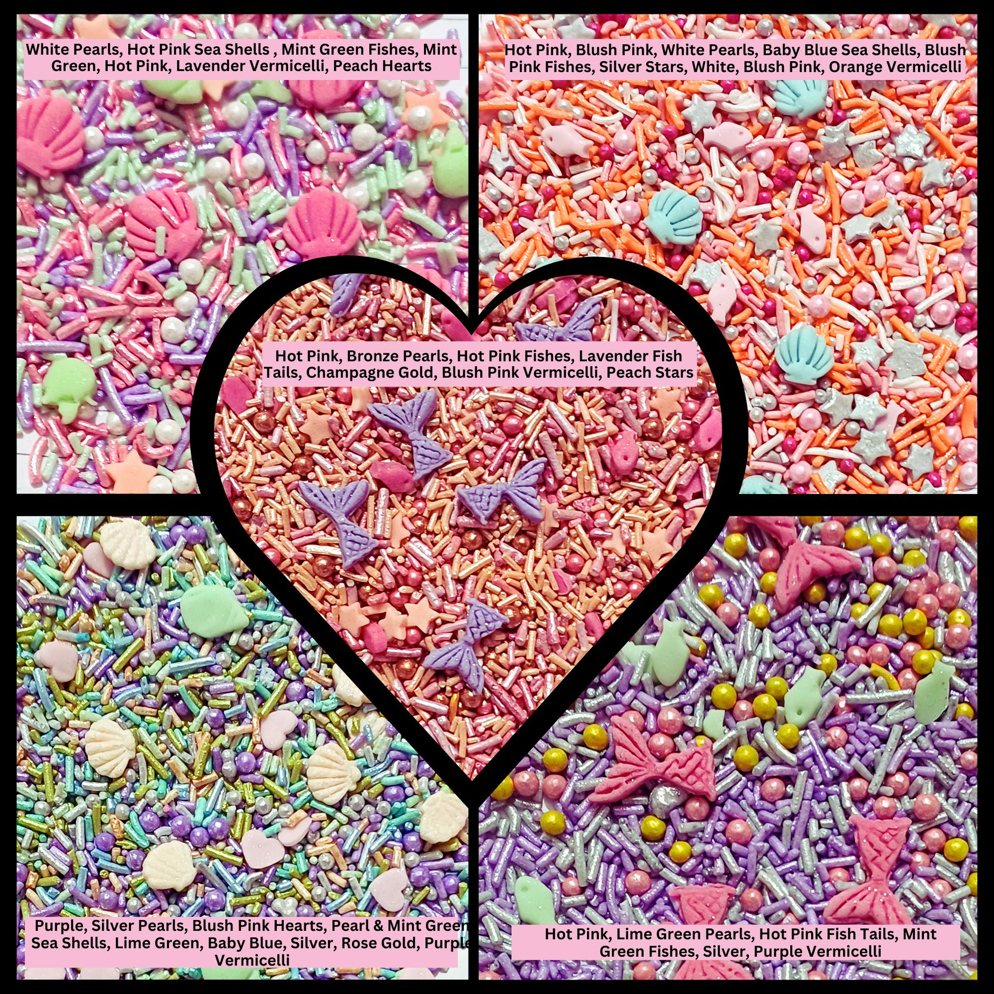 Confect Under the Sea Sprinkles for Decorations 04  Grab2Buy Confect Grab2Buy