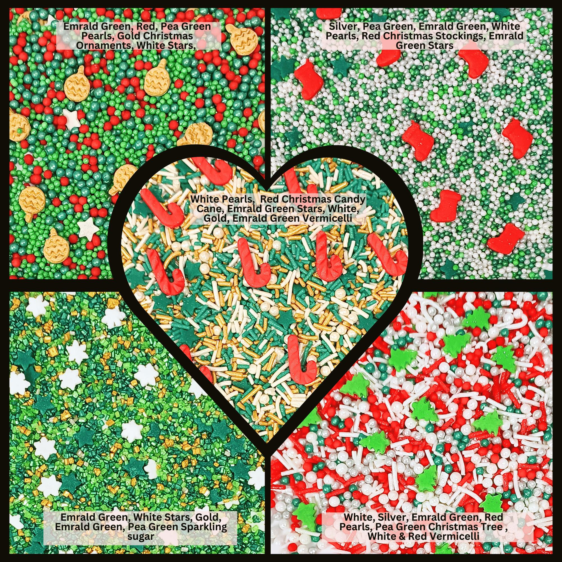 Confect Christmas Sprinkles CH Multipack 26