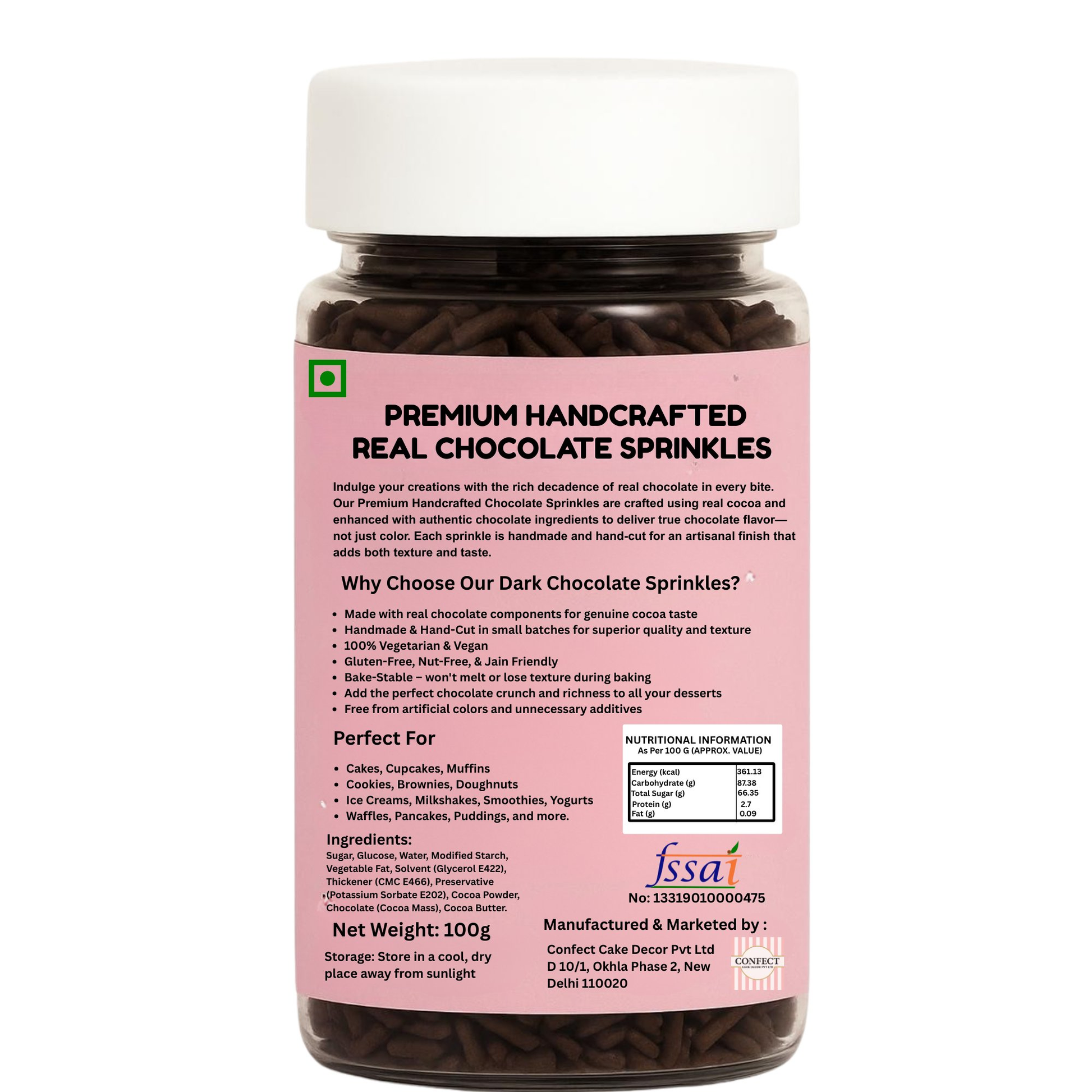 Confect Chocolate Sprinkles