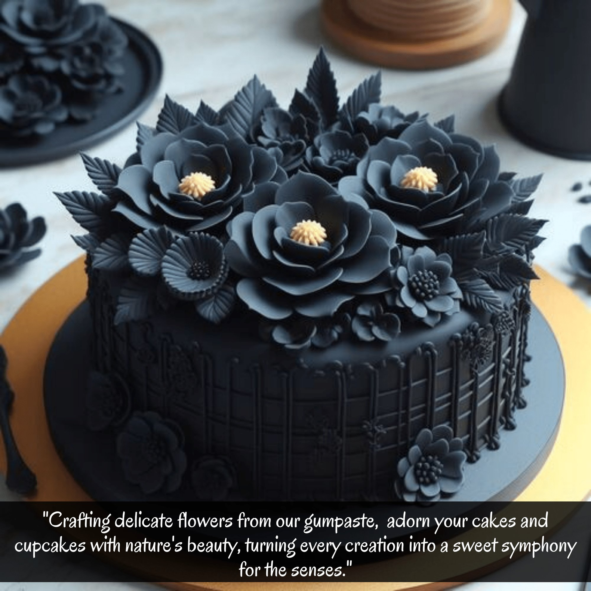 Confect Black | Edible Gum paste