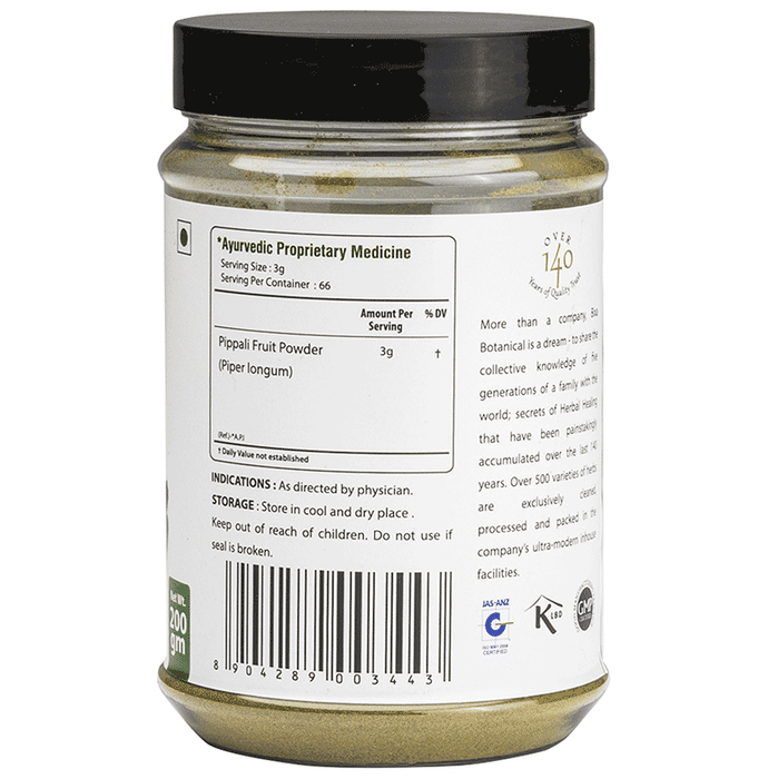 Bixa Botanical Pippali Powder 