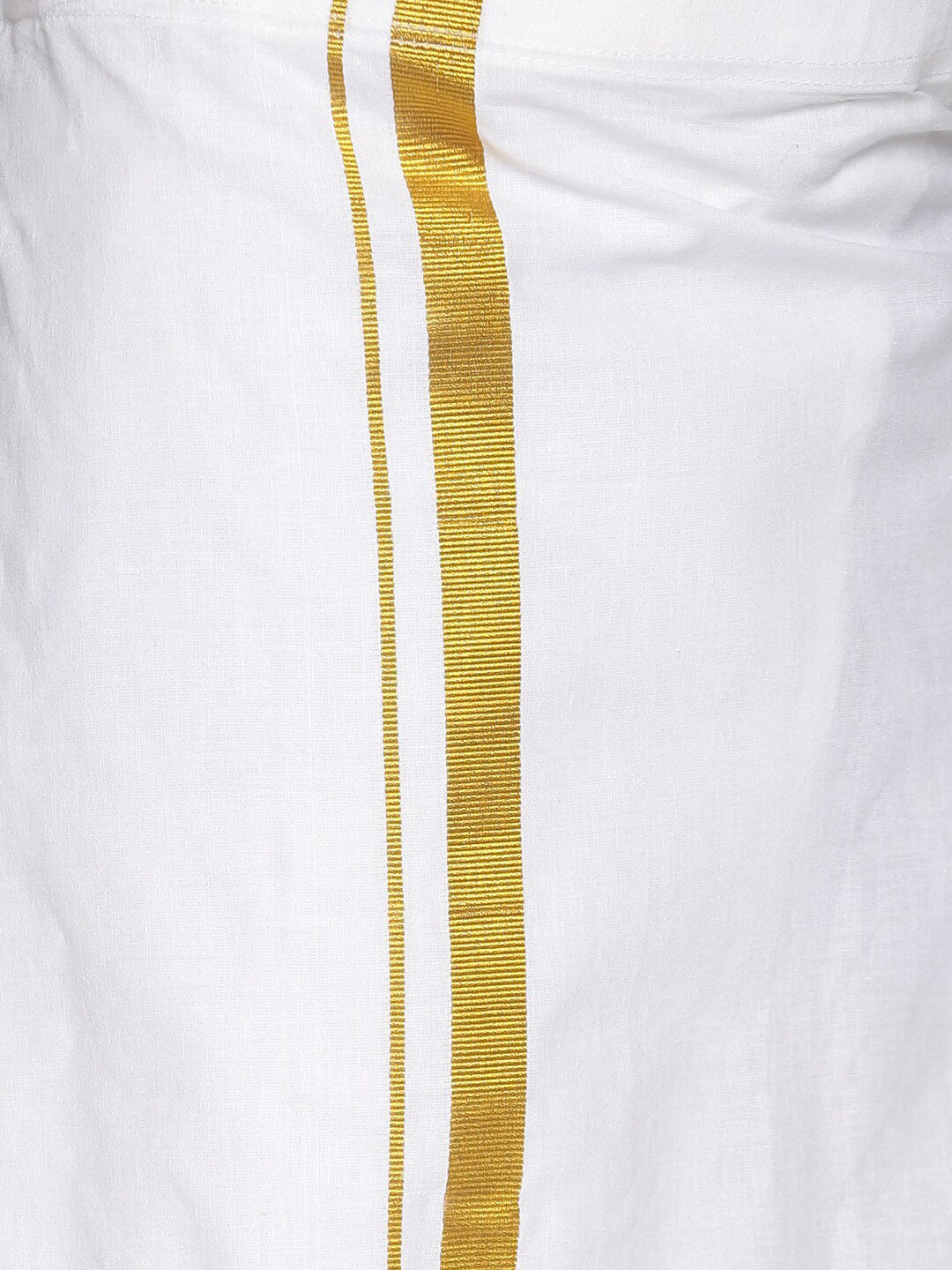 Sethukrishna Traditional Blue & White Shirt with Dhoti For Boys
