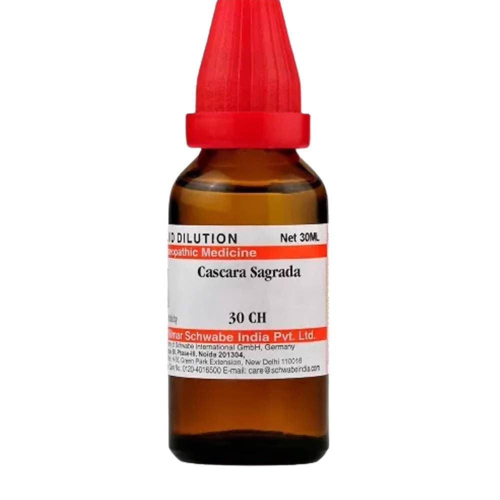 Dr. Willmar Schwabe India Cascara Sagrada Dilution 