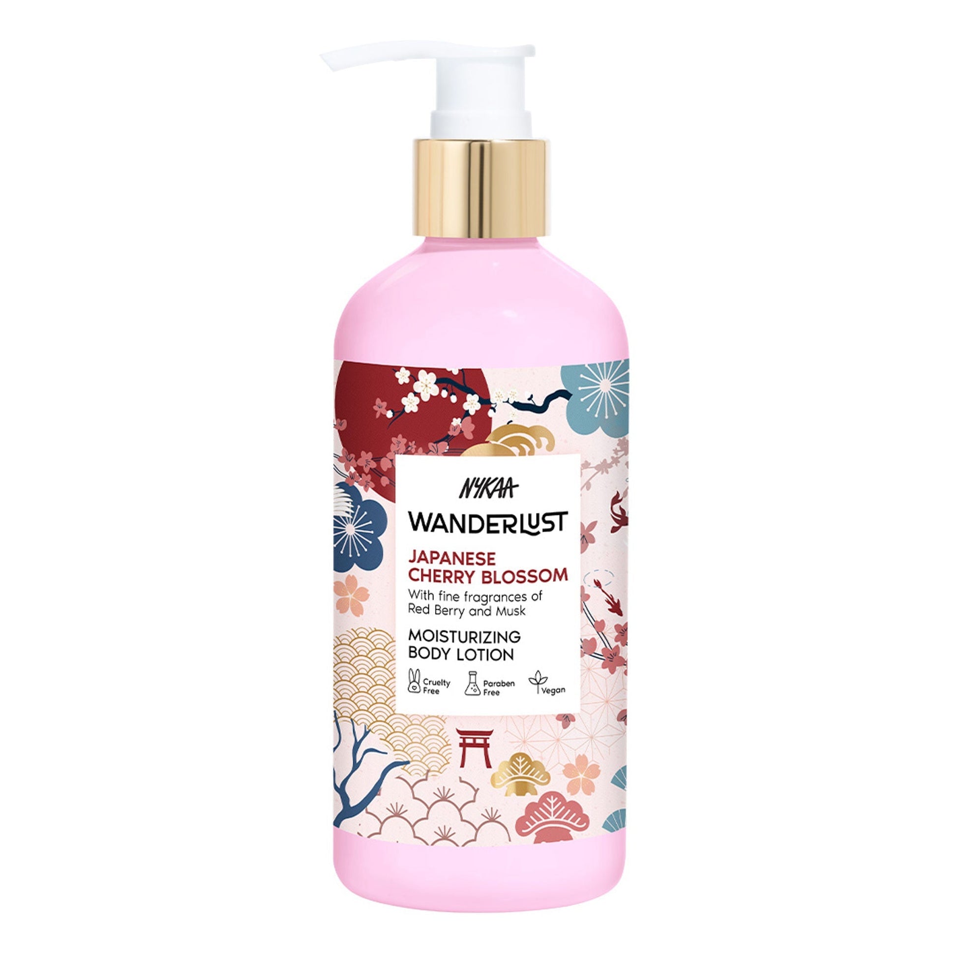 Wanderlust Moisturizing Body Lotion - Japanese Cherry Blossom  Grab2Buy Wanderlust Grab2Buy