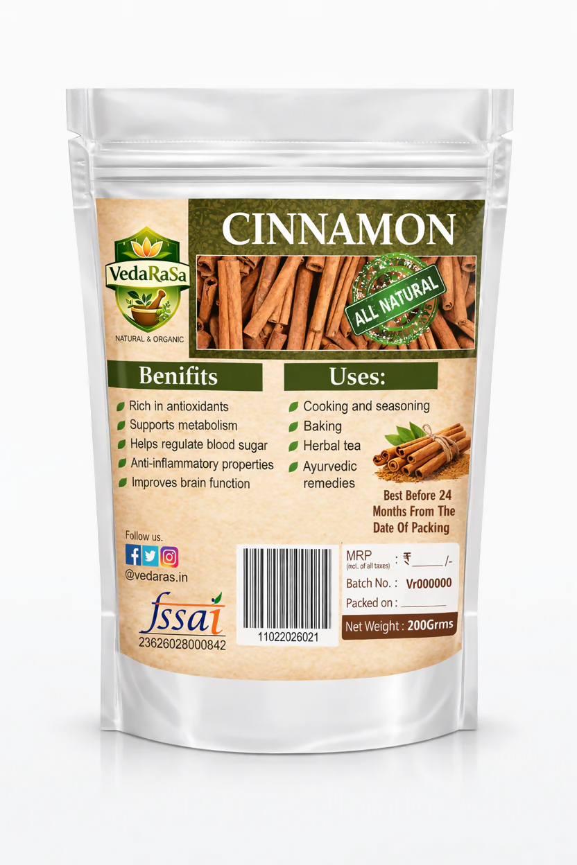 VedaRasa Raw Cinnamon Sticks (Dalchini)  Grab2Buy VedaRasa Grab2Buy