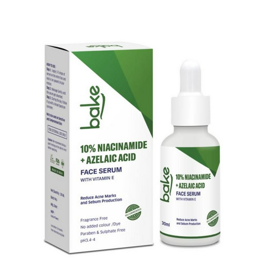 Bake 10% Niacinamide & Azelaic Acid Face Serum With Vitamin E  Grab2Buy Bake Grab2Buy