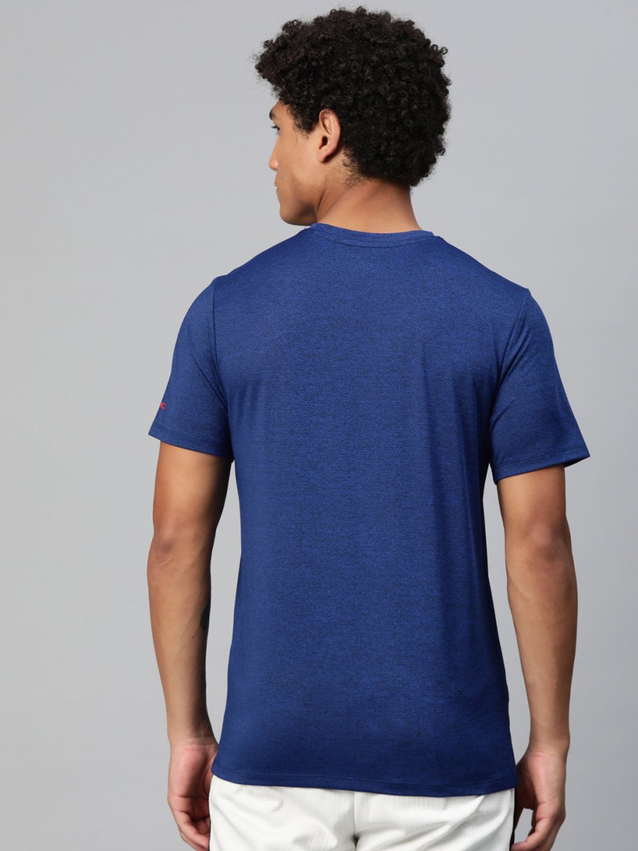 Alcis Typography Printed Anti Static Slim Fit T-shirt 