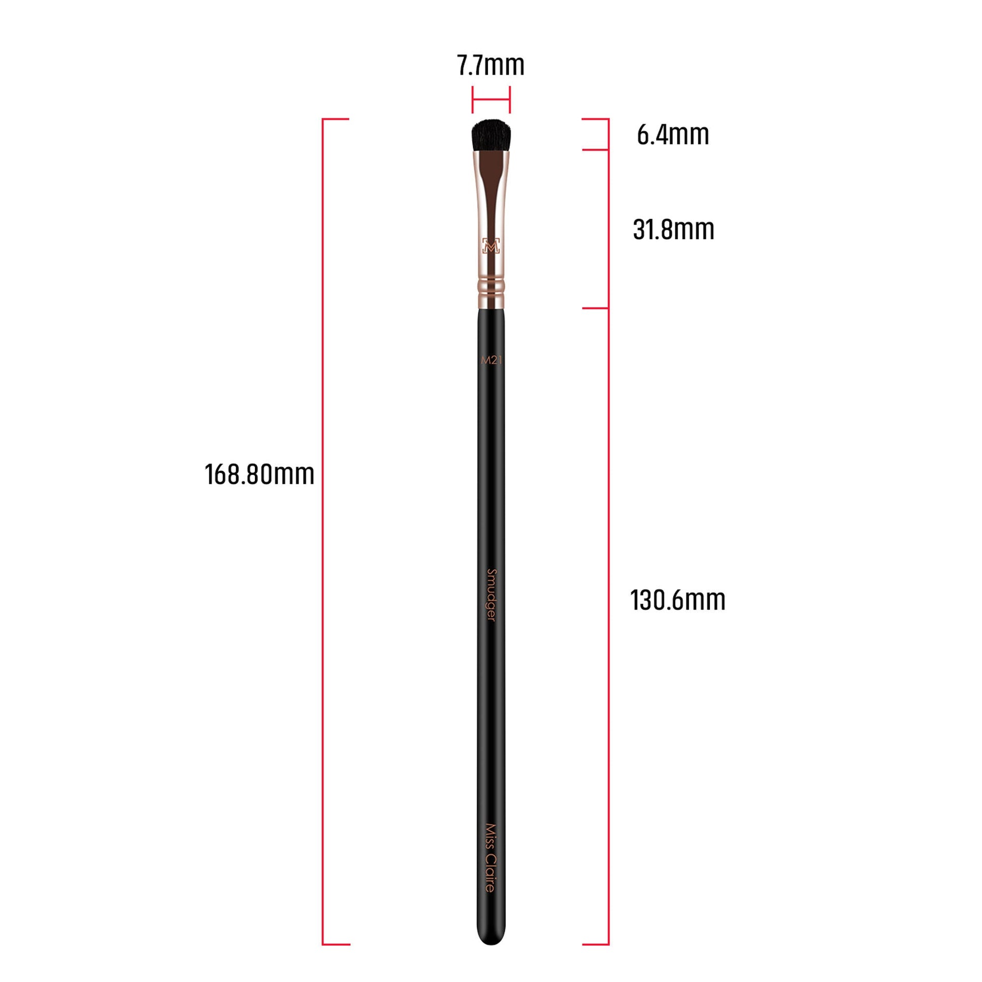 Miss Claire M21 - Smudger Brush - Rose Gold