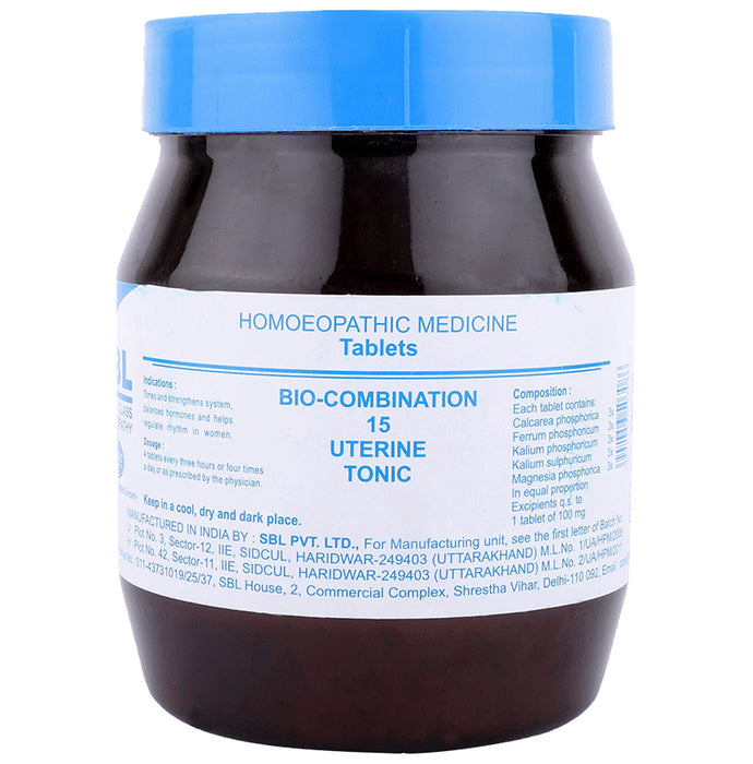SBL Homeopathy Bio Combination 15 Uterine Tonic 