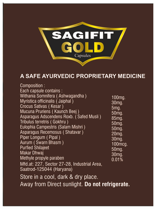 Sagius Sagifit Gold Capsule 