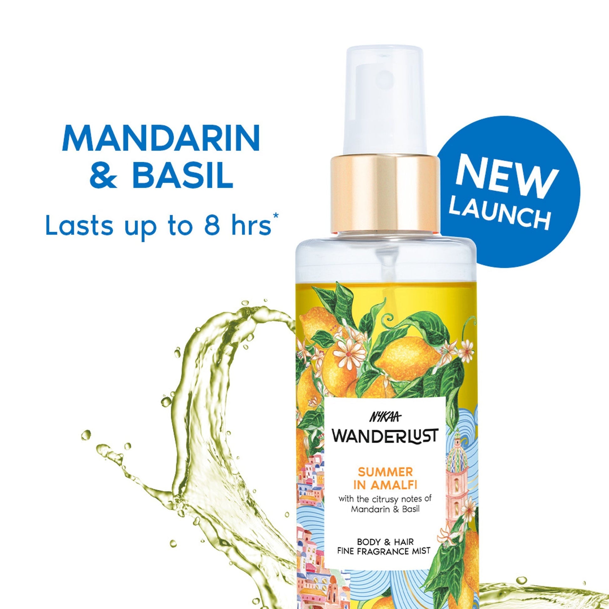 Wanderlust Fragrance Mist For Her - Summer In Amalfi  Grab2Buy Wanderlust Grab2Buy