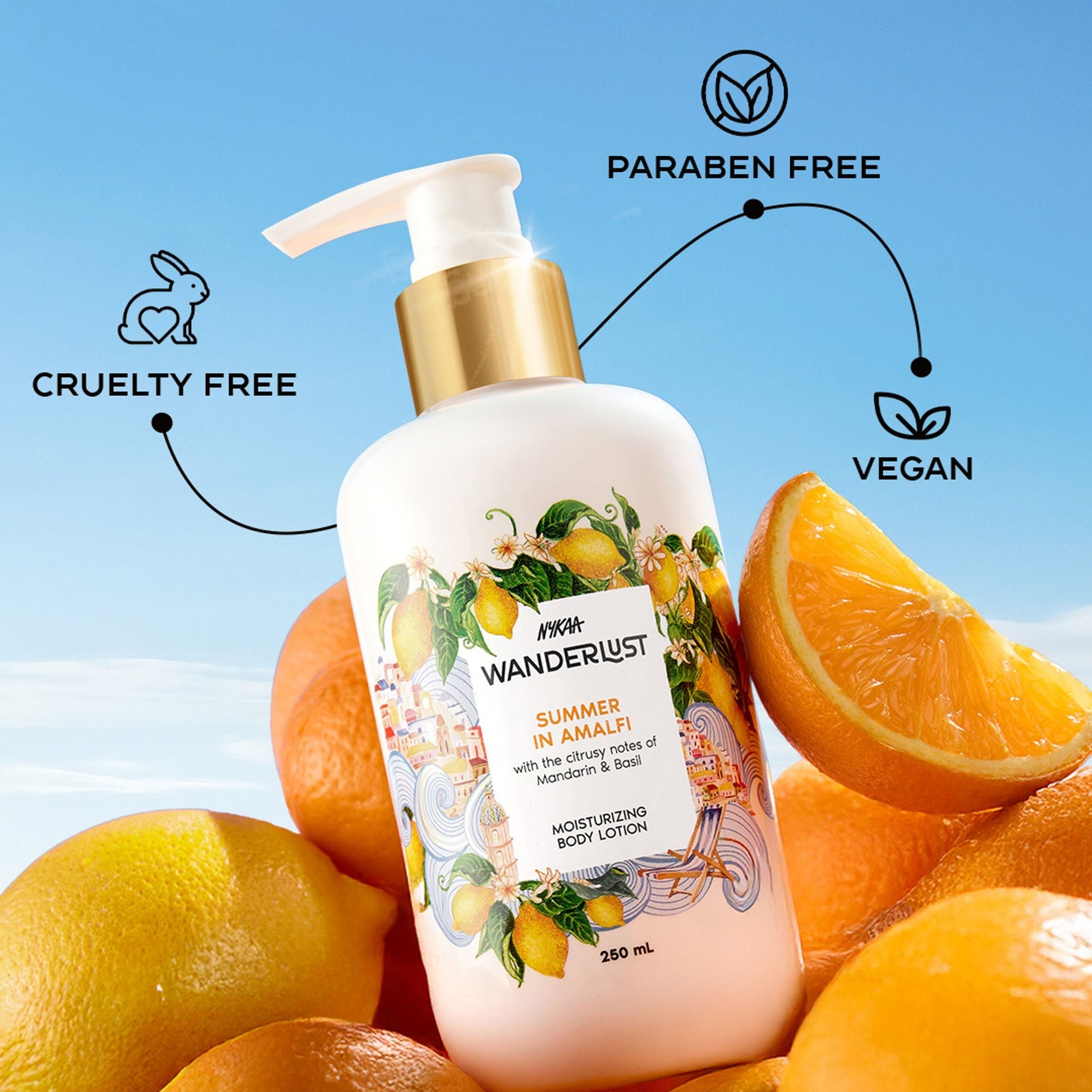 Wanderlust Moisturizing Body Lotion - Summer In Amalfi  Grab2Buy Wanderlust Grab2Buy