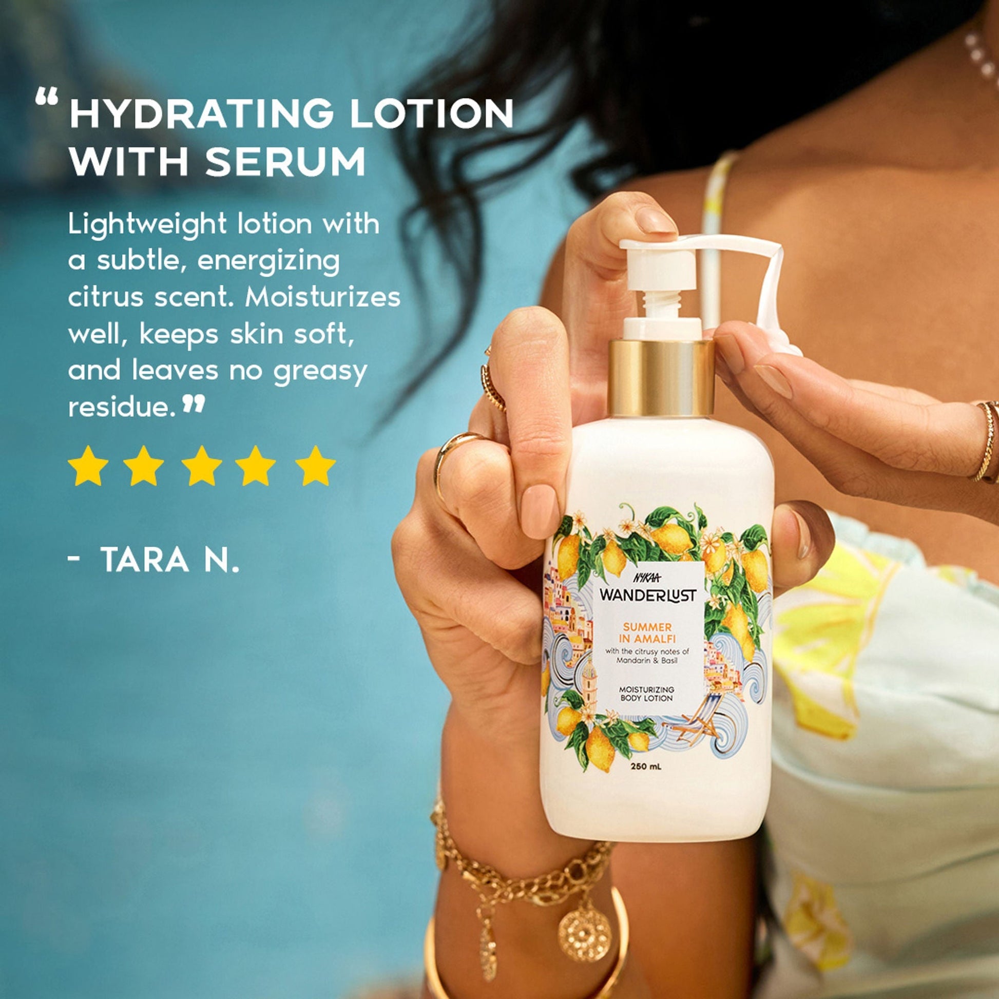 Wanderlust Moisturizing Body Lotion - Summer In Amalfi  Grab2Buy Wanderlust Grab2Buy