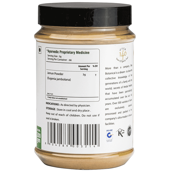 Bixa Botanical Jamun Powder 