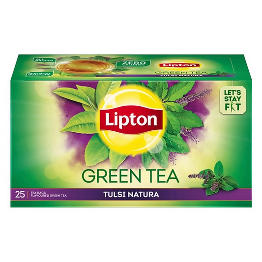 Lipton Tulsi Natura Green Tea Bags - Grab2buy