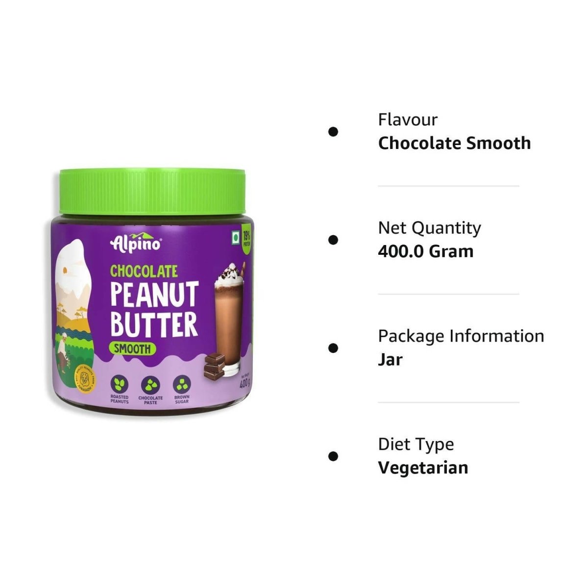 Alpino Chocolate Peanut Butter Smooth - Grab2buy