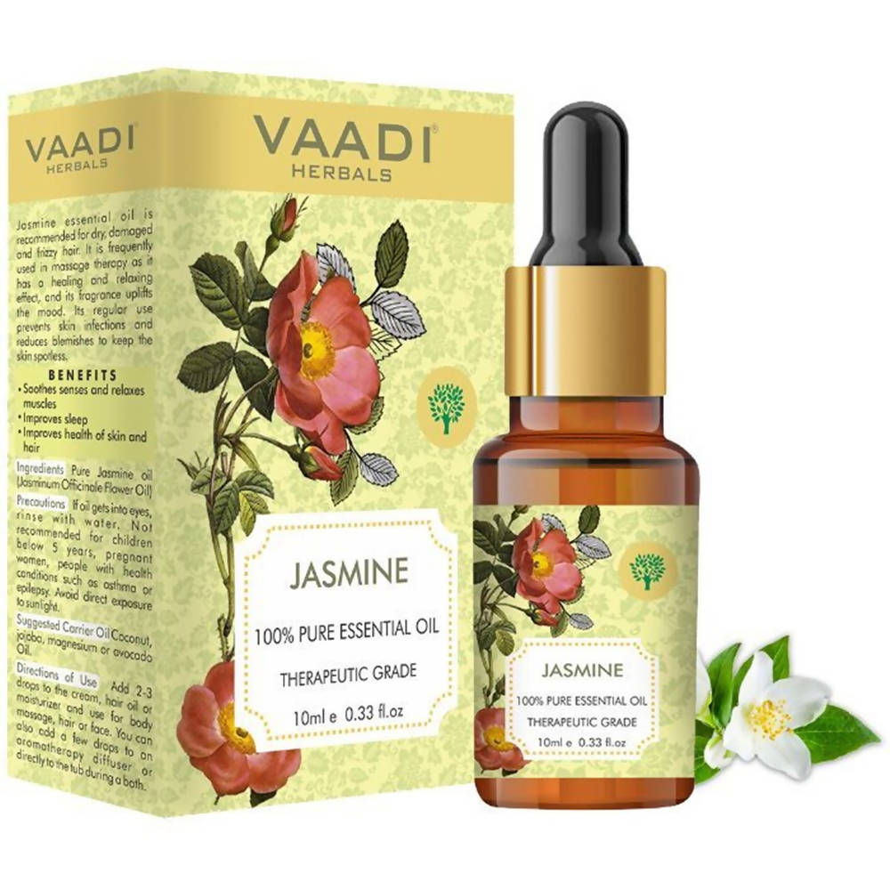 Vaadi Herbals Jasmine 100% Pure Essential Oil Therapeutic Grade  Grab2Buy Vaadi Herbals Grab2Buy