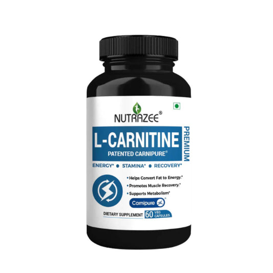 Nutrazee L-Carnitine Patented Carnipure Capsules - Grab2buy