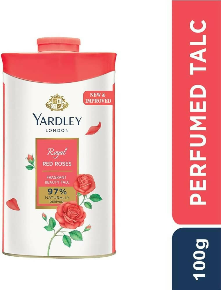 Yardley London Royal Red Rose Talc Powder For Women 