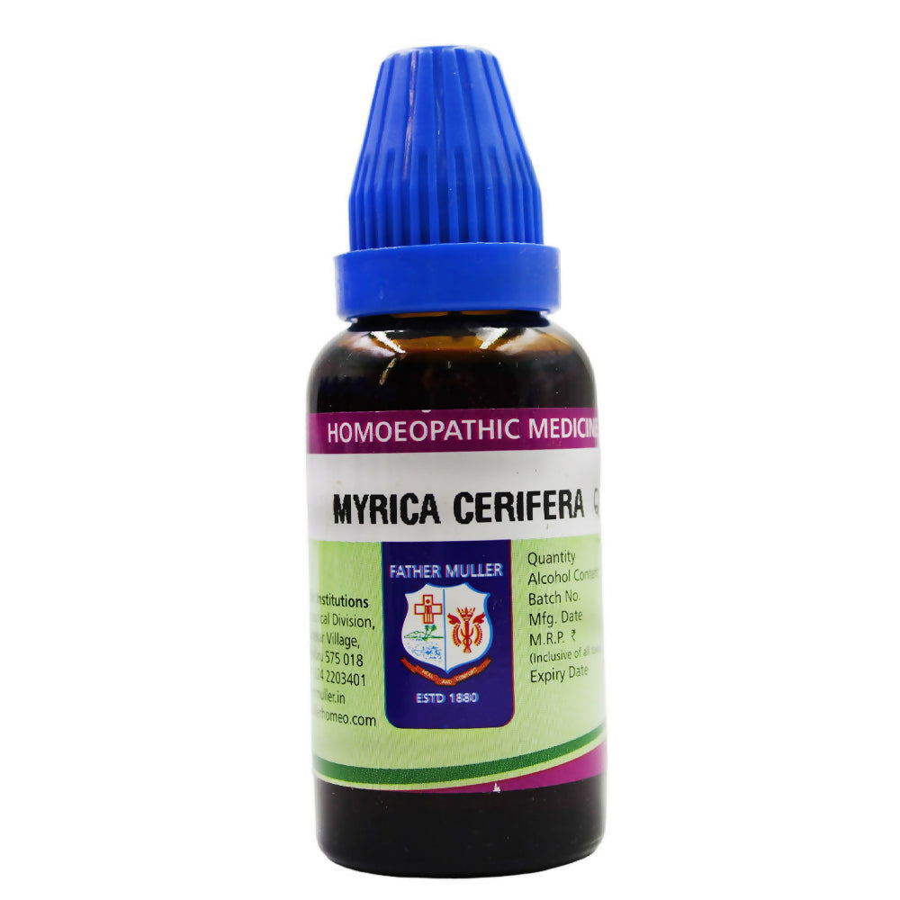 Father Muller Myrica Cerifera Mother Tincture Q - Grab2buy