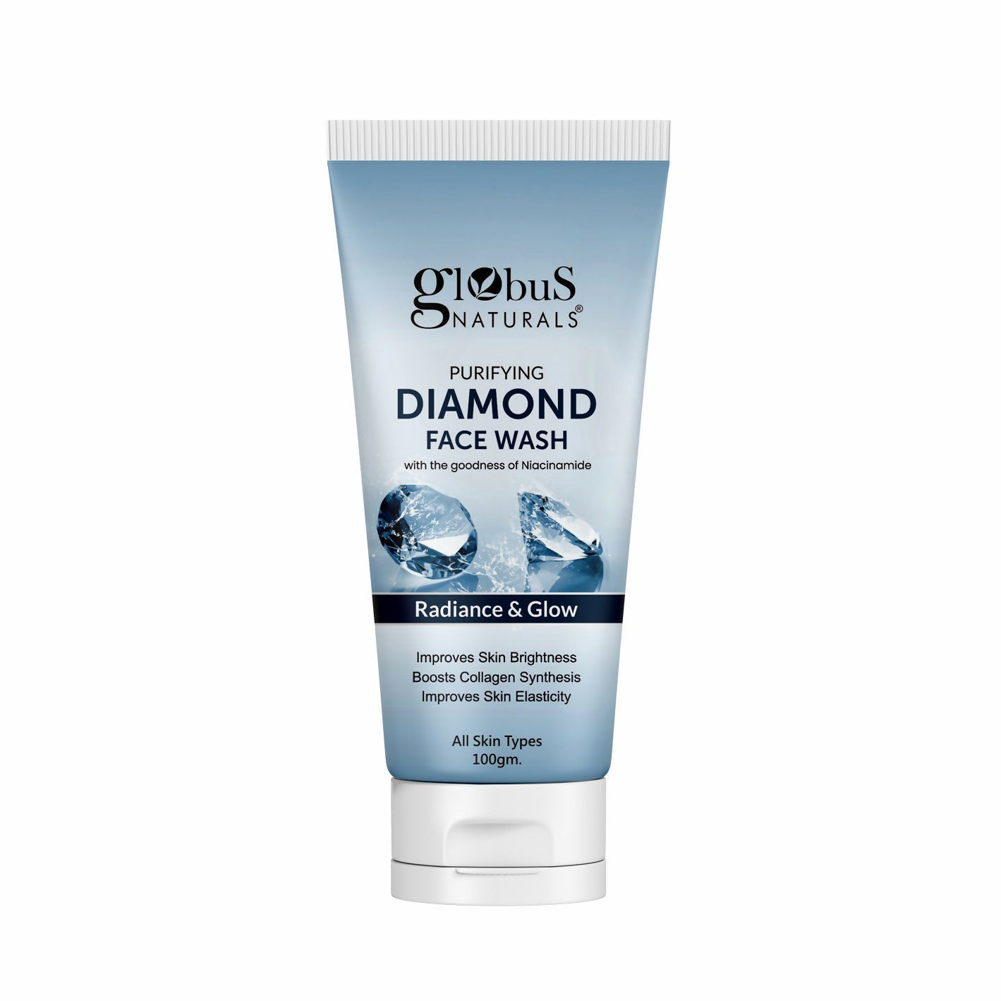 Globus Naturals Revival Diamond Face Wash, Suitable For All Skin Types | Swadesiicart