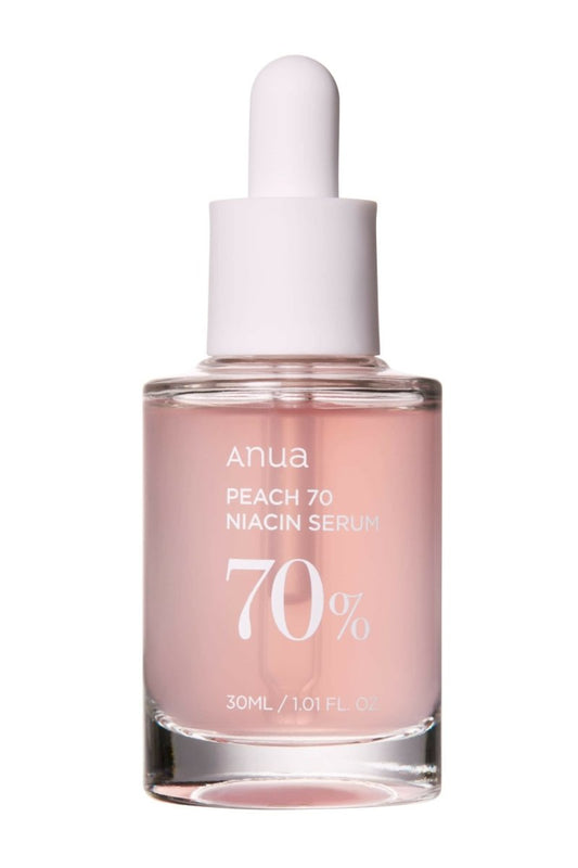 Anua Peach 70% Niacinamide Serum Brightening Hydrating Face Serum, Reducing Melanine Daily Clean Beauty - Korean Skincare  Grab2Buy Anua Grab2Buy