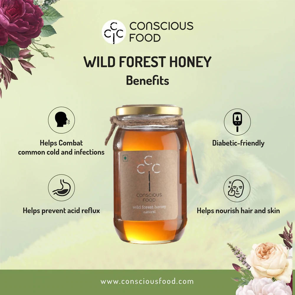 Conscious Food Wild Forest Honey 
