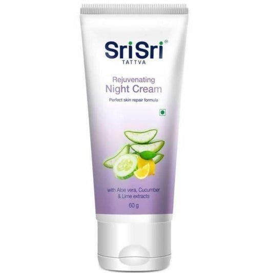 Sri Sri Tattva Rejuvenating Night Cream - 60gm - Grab2buy