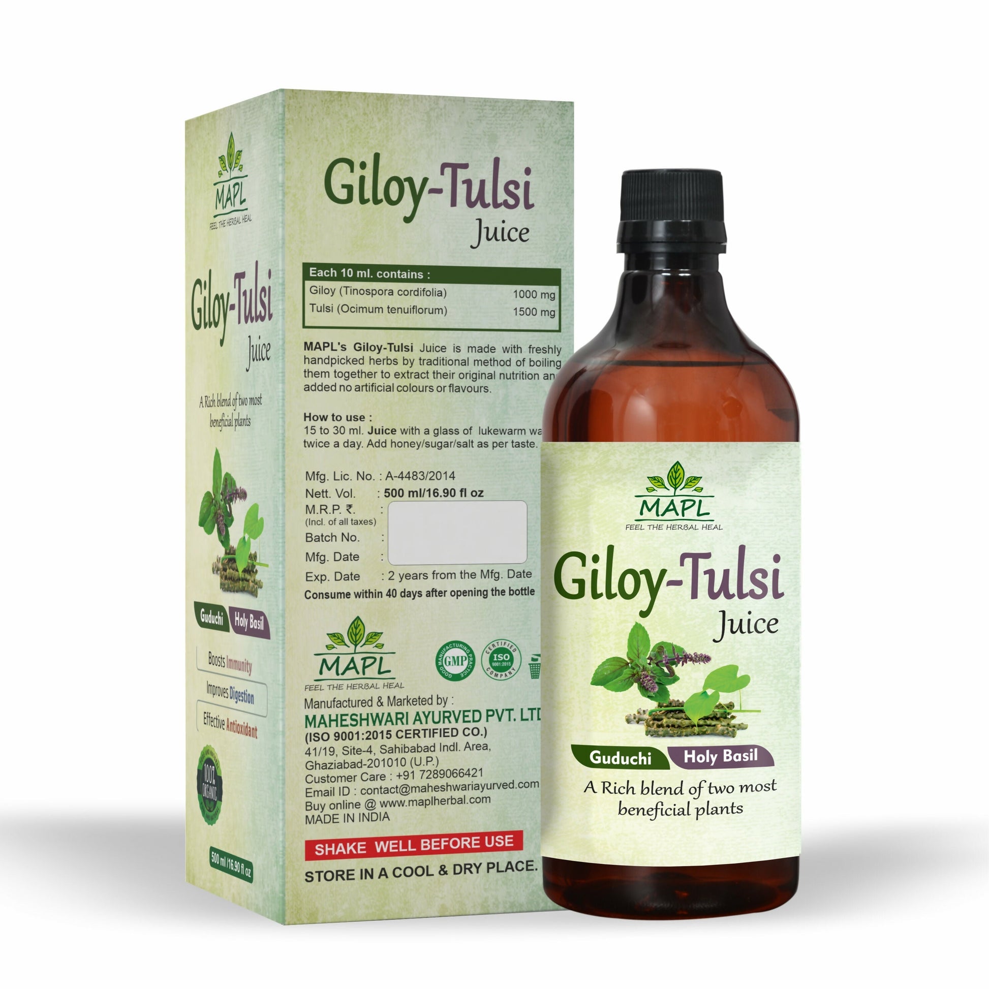 MAPL Giloy Tulsi juice 