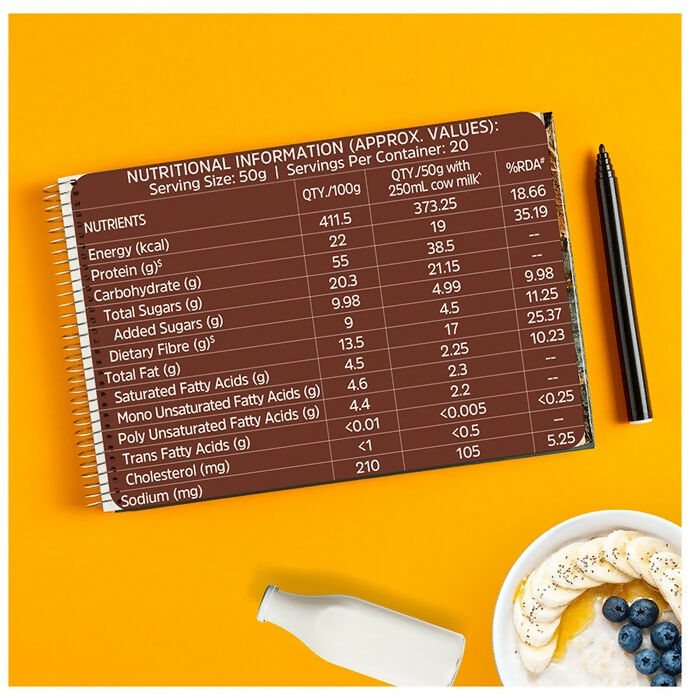 MuscleBlaze Fit High Protein Muesli - Dark Chocolate & Cranberry - Grab2buy