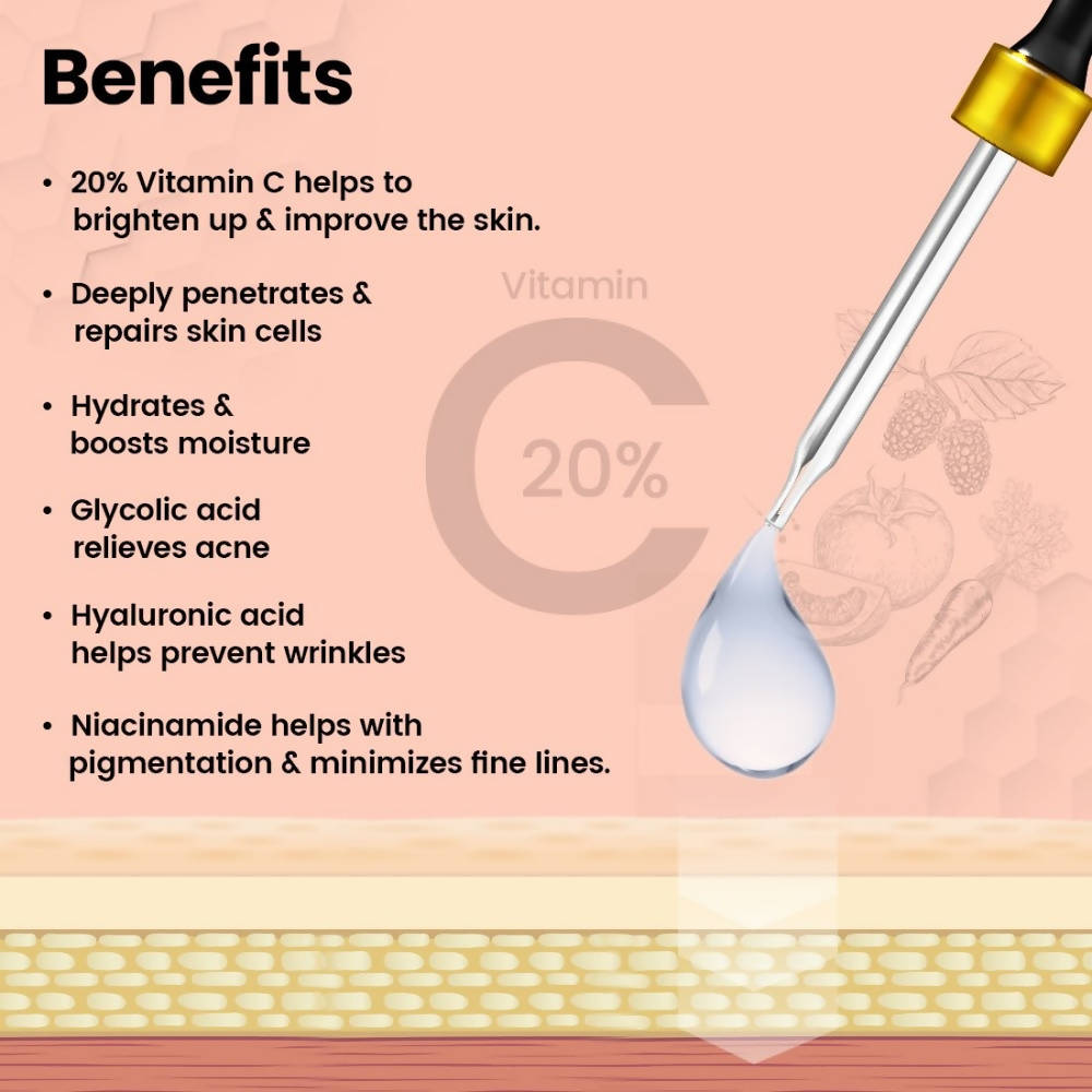 The Natural Wash Vitamin C 20 % Face Serum  Grab2Buy The Natural Wash Grab2Buy