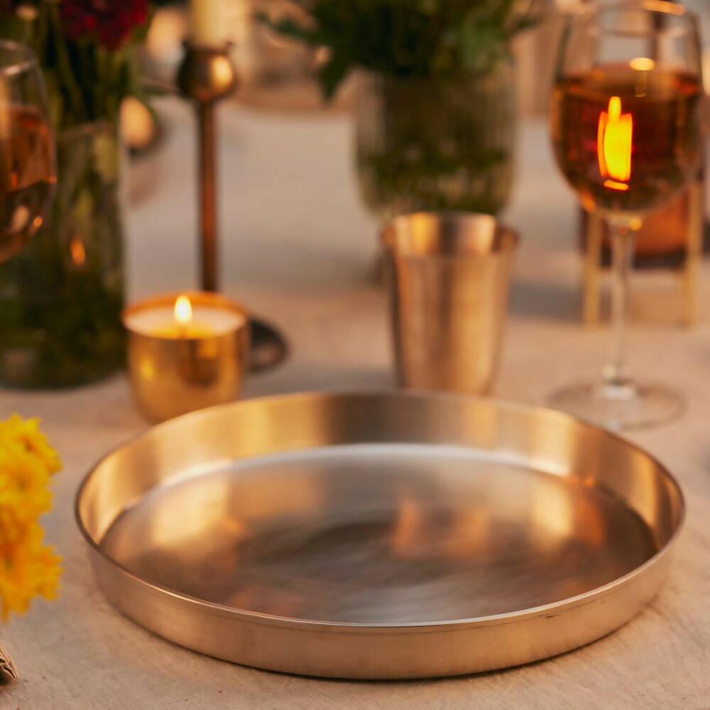 The Herb Boutique Kansa Thali | Grab2Buy