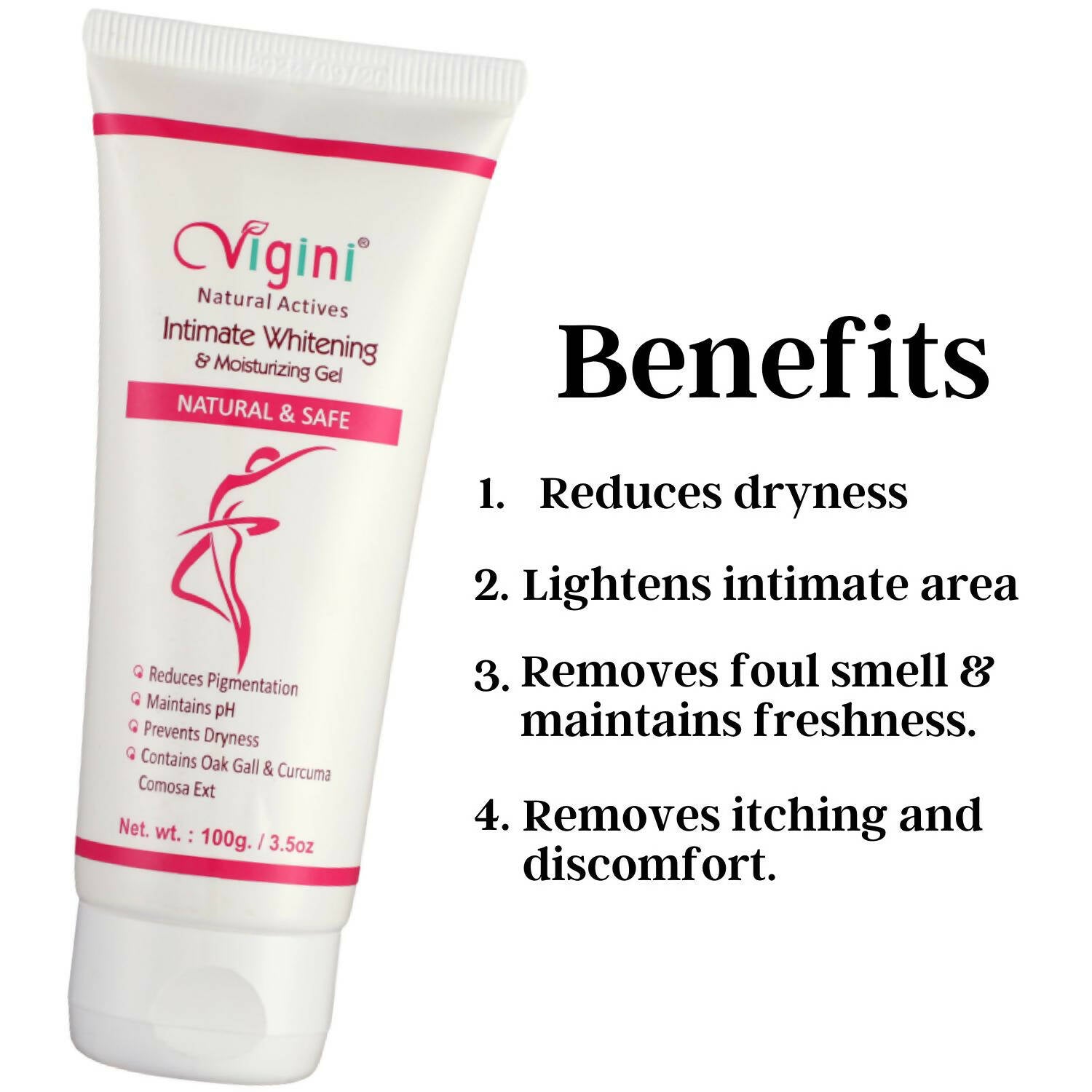 Vigini Natural Actives Vaginal Intimate Whitening Lightening Moisturizer Gel  Grab2Buy Vigini Grab2Buy