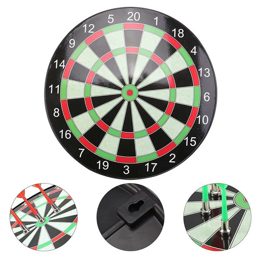 Kipa Gaming Dart On: Magnetic Dart Board Game- Bullseye Dart Board with 6 pcs Safe Darts for Indoor and Outdoor Game