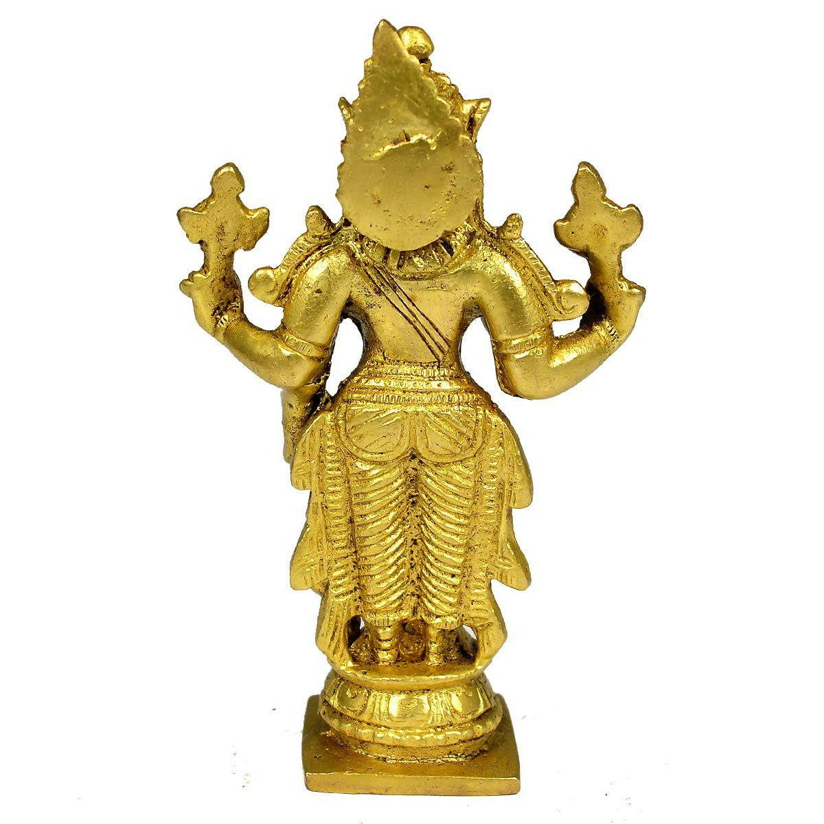 Reiki Crystal Products Pure Brass Vishnu Idol - Grab2buy